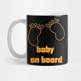 baby on board Mug